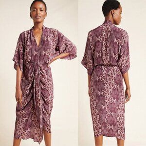 Anthropologie Rinku Mischa Dolman midi dress